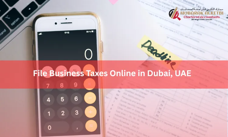 File Business Taxes Online in Dubai, UAE