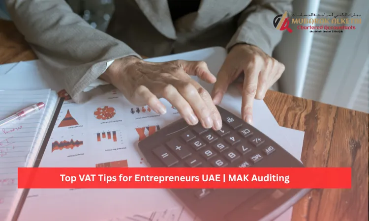 Top VAT Tips for Entrepreneurs UAE MAK Auditing
