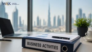 Business Setup Activity List UAE for company formation and trade license