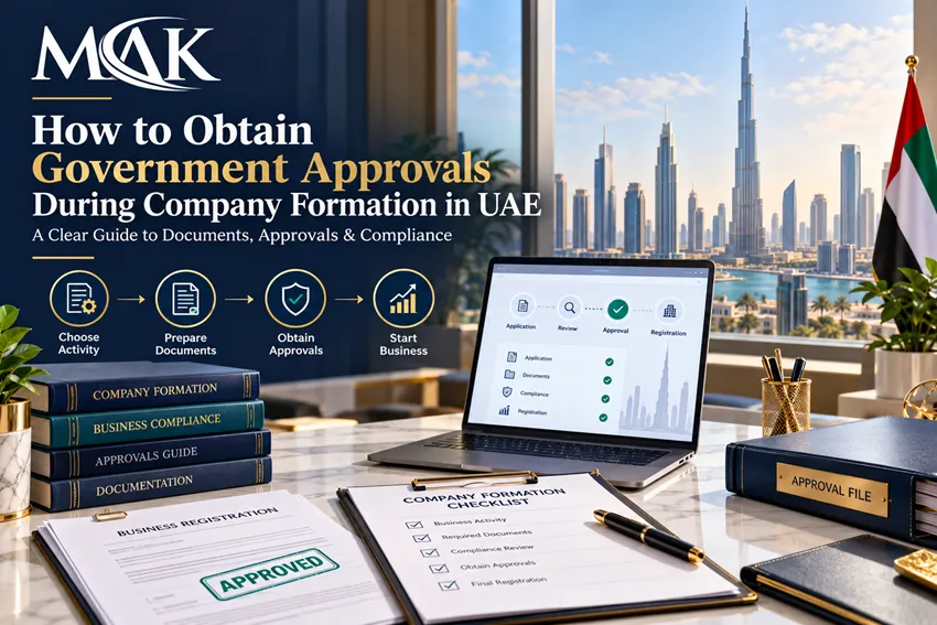 How to Obtain Government Approvals During Company Formation in UAE
