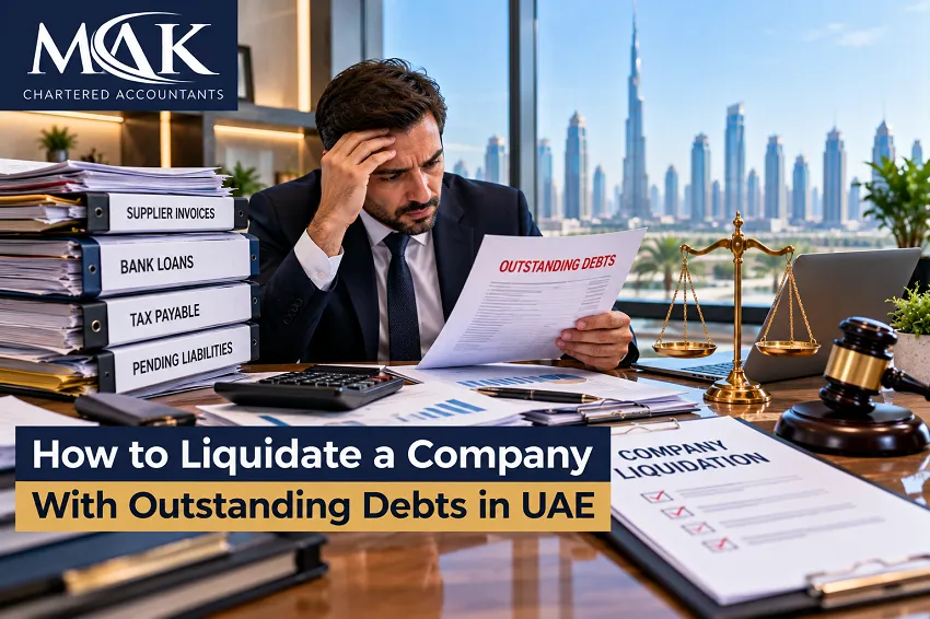 How to Liquidate a Company With Outstanding Debts in UAE