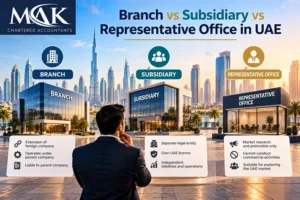 Branch vs Subsidiary vs Representative Office in UAE